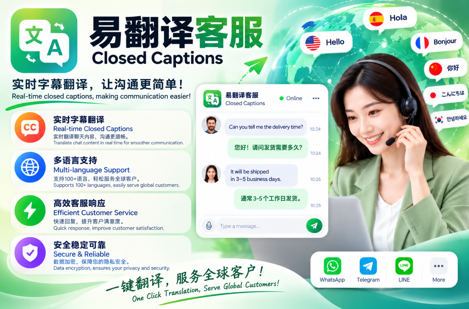 易翻译让多语言交流更加省心