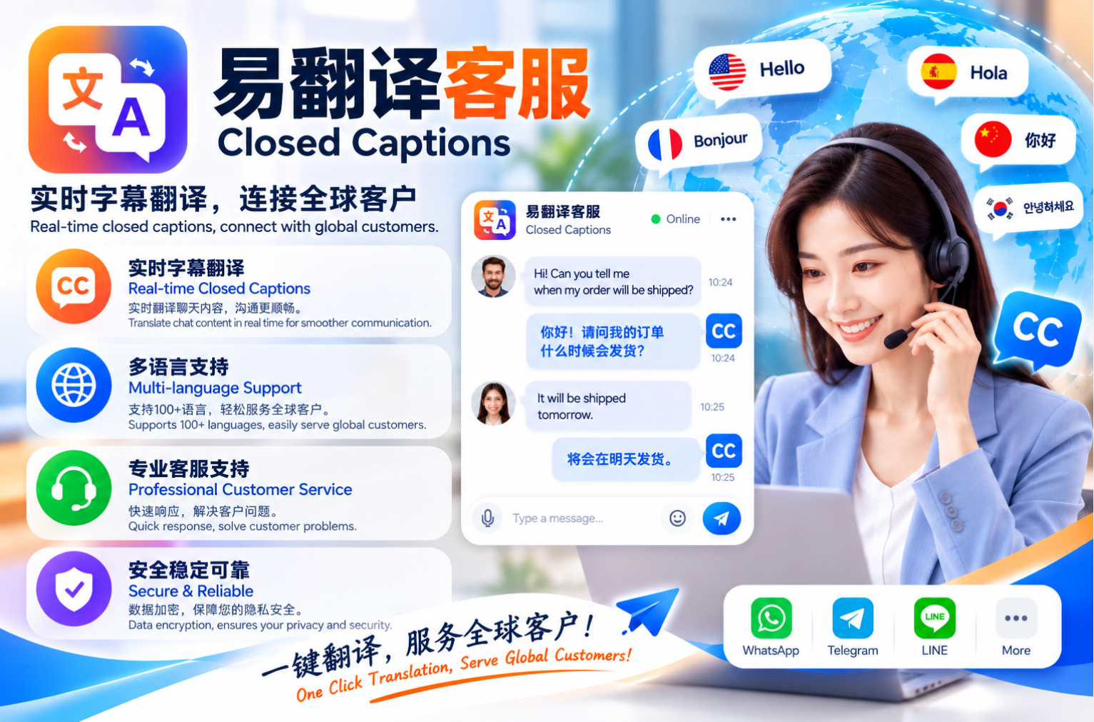 易翻译让跨境业务沟通更高效